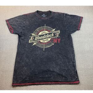 WOODSTOCK Premium 51 Men's Small Peace and Music NEW YORK 1969 T-Shirt‎